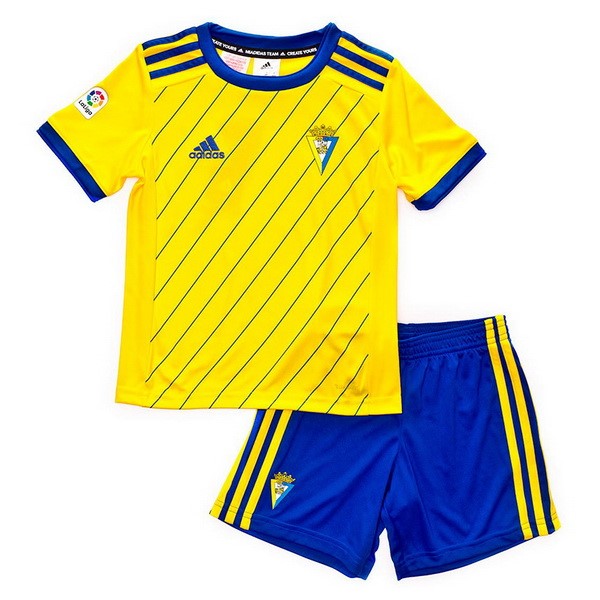 Camiseta Cádiz Primera equipo Niños 2018-19 Amarillo